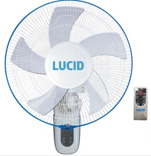 Lucid Wall Fan with Remote | FW40-801R