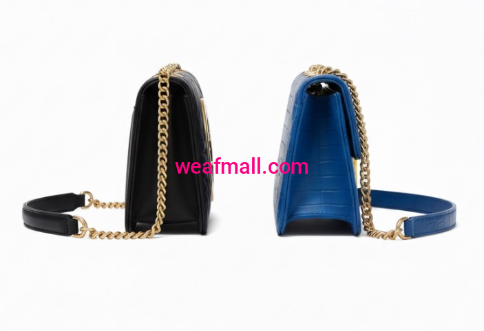 2025 Ladies Handbag – Fashion Women’s Korean Crossbody Small Square PU Bag with V Grain Compression Pillow Design -  Black