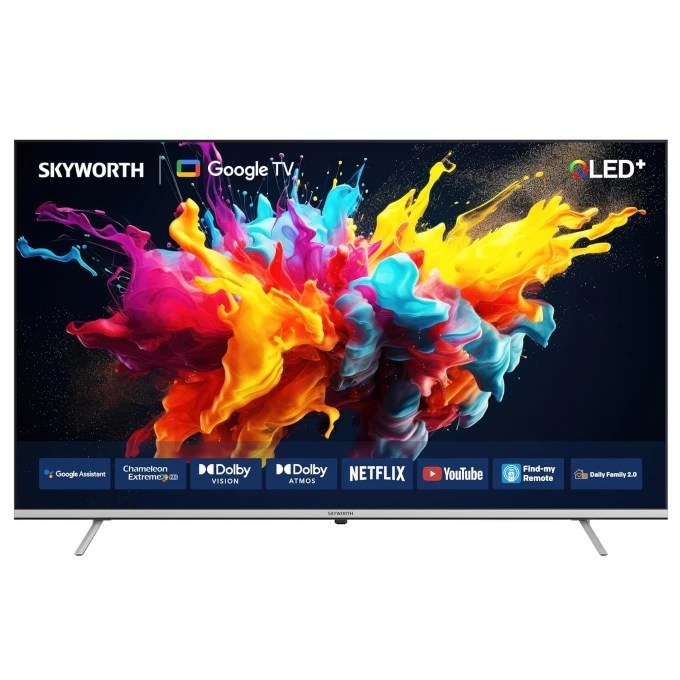 Skyworth 55 Inch 4K UHD QLED Google Smart TV | 55Q6500H