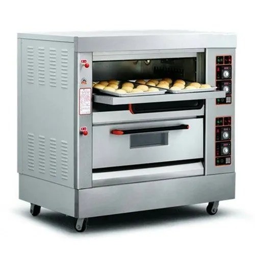 Double Deck Commercial Electric Baking Oven – 4 Trays