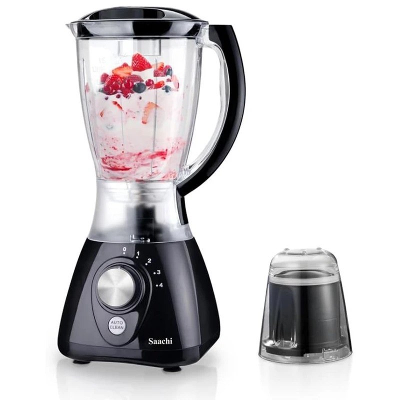 Saachi Blender & Grinder 2 in 1 1.5L 300W | NL-BL-4405