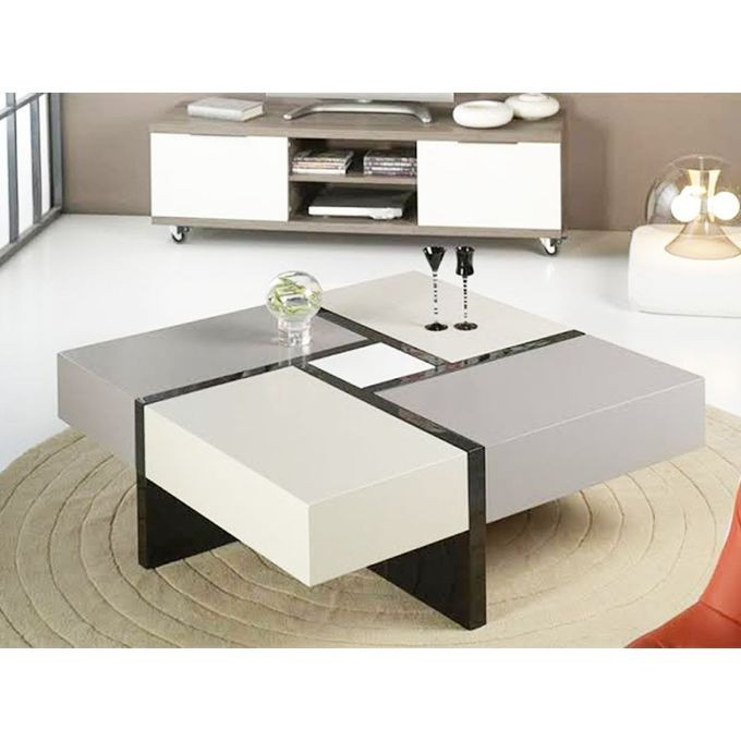 Generic Modern Centre Piece Center table - Grey,Cream
