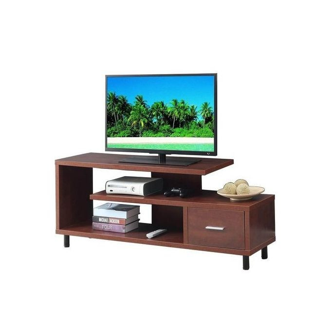 Wooden TV Stand Wooden Stands - Coffee Brown