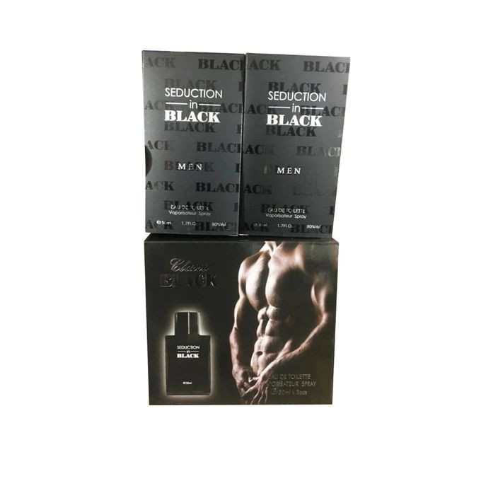 Black In Seduction Perfume For Men - 100ml