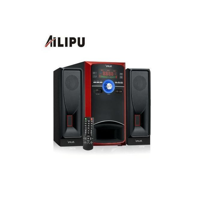 Alipu Speakers 3in1 SP-2304 Ailipu Woofers Bluetooth Speakers with FM Radio - Black