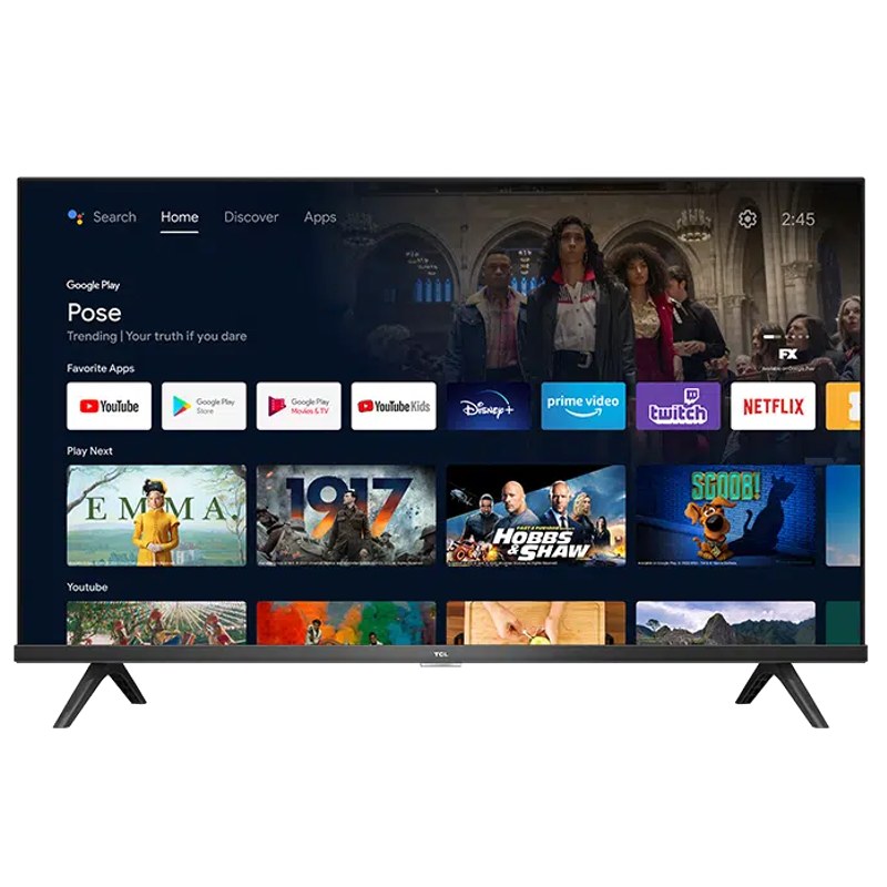 TCL 40 inch Smart Android Frameless Google TV