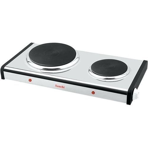 Saachi Double Hot Plate Electric Cooker/ Burner – White,Black