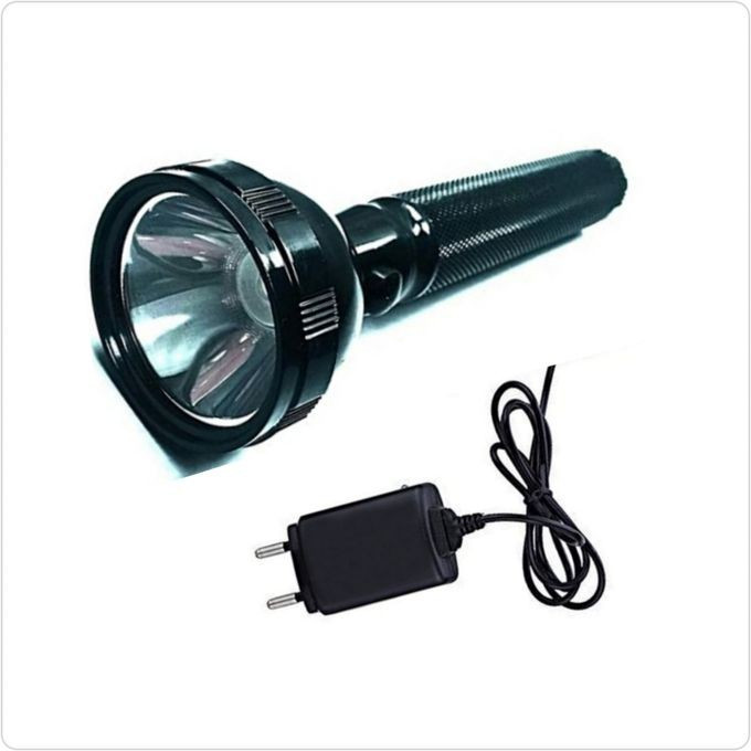 Superior Rechargeable Flash Light - Black