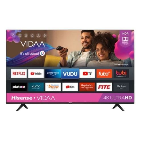 Hisense 50 Inch 4K Ultra HD Smart TV – Black
