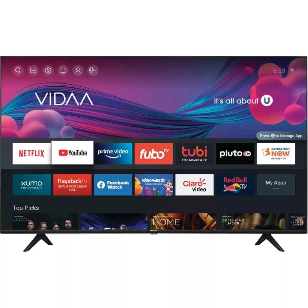 Hisense 55 inch 4K UHD Smart Frameless TV