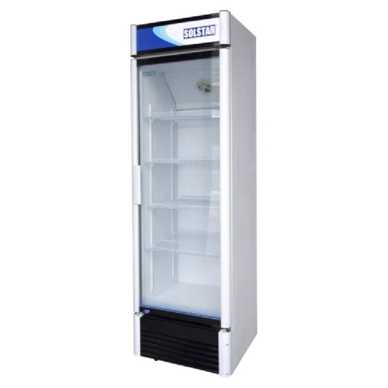 Solstar 380L Single Display Cooler | VC 3800-WHV SS