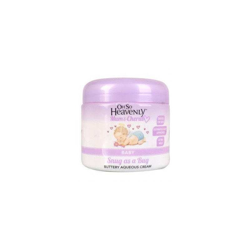 mum and cherubsnug as a bug buttery aqueous baby cream