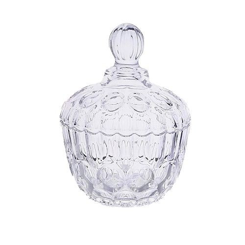 Generic Glass Sugar Bowl - Clear