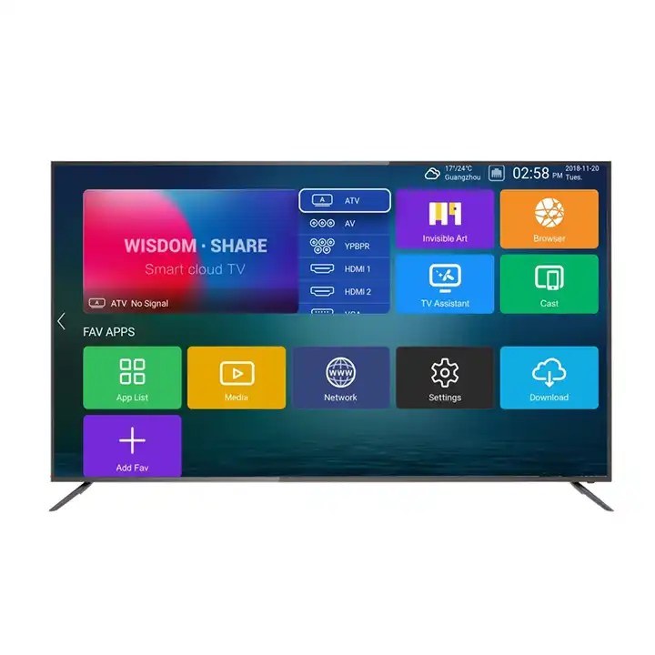 Dubymax 32 Inch Frameless Semi Smart LED TV