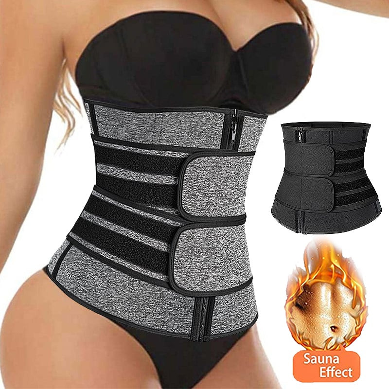 Womens  Sweat Waist Trainer Sheath For Slimming, Tummy Reduction, And  Sweat Reduction Sauna Corset Workout Trimmer Belt From Coutdoor, $9.83