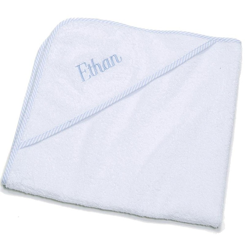 baby towel blue