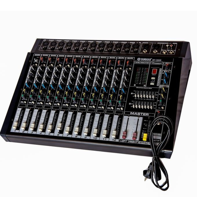 Yamaha 12-Channel Amplified Mixer - Black