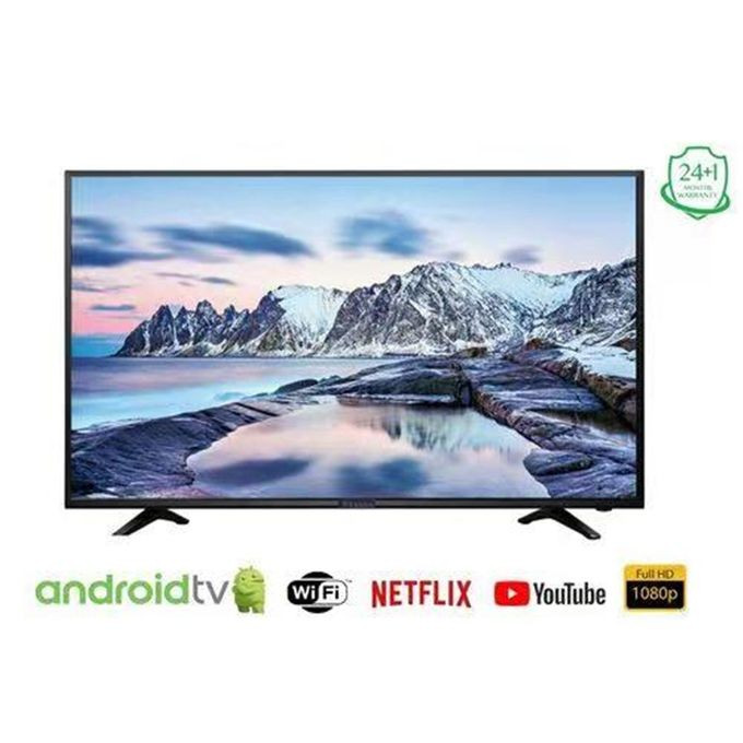 MeWe 40 Inch Android Smart LED MUSIC TV (free to air+woofer inbuilt)