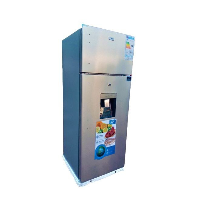 ADH 260 Litres Double Door Water Dispenser Refridgerator-Silver