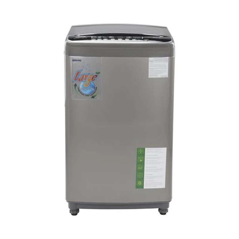 Geepas 10kg Fully Automatic Top Loader Washing Machine | GFWM1109LCS
