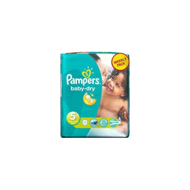 junior 8 piece diapers 11-25kg