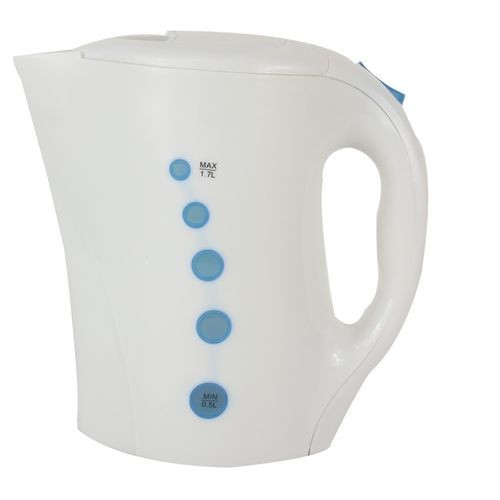 Bomei Plastic Kettle BM-929 Bomei Electric Kettle - 1.7 Litre White/Blue
