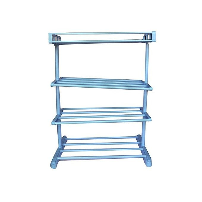 Generic Plastic Shoe Rack - Blue
