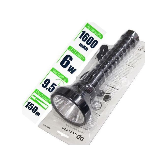 Dp Portable RechargeableTorch Flashlight Torch