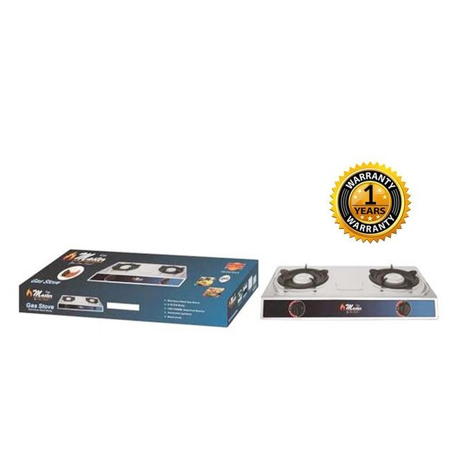 Electro Master Double Gas Burner Gas Stove