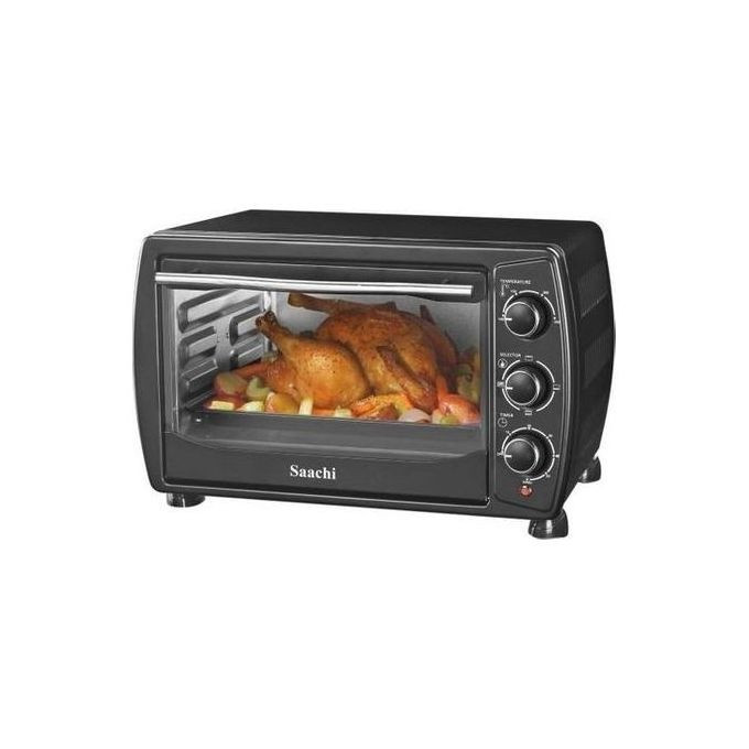 Saachi 18 Litres Electric Oven Grill Cooker - Black