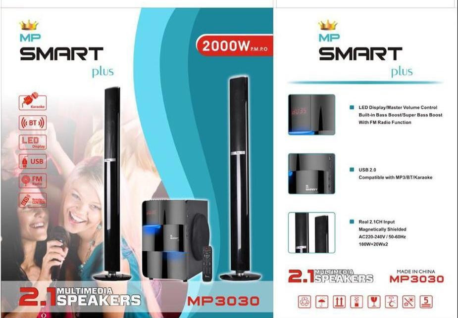Smartplus MP3040 Multimedia Speaker Tall Boys