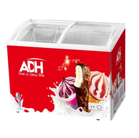 ADH Show Case Display Freezer SD 360 Litres  – Ice cream Freezer