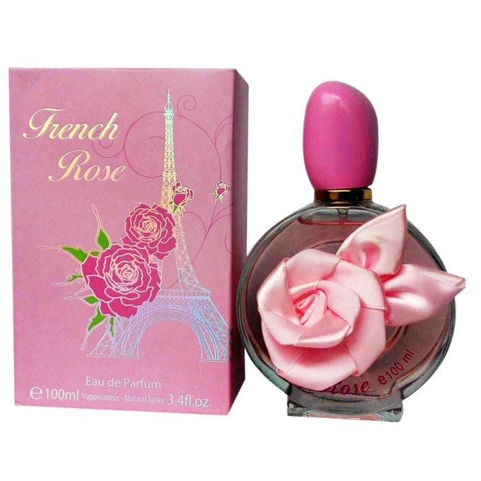 French Rose Perfume For Women 100ml - Pink