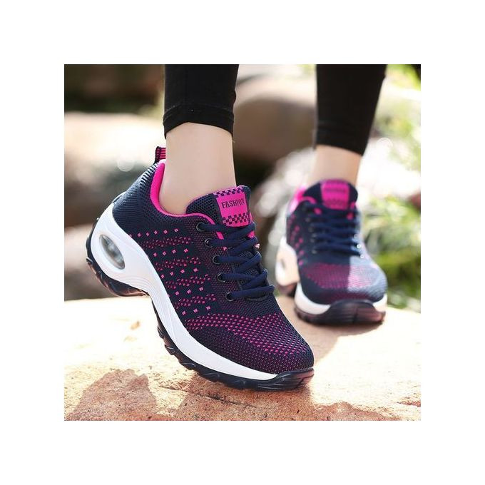 Ladies Causal Shoes Women Sneaker Shoes  -Navy Blue,Pink