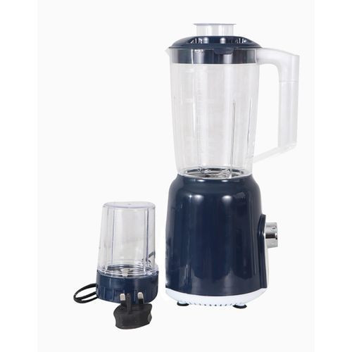 Digiwave Blender DWBL1109 2 in 1 Unbreakable Jar Blender with dry grinder- 1.5L Blue