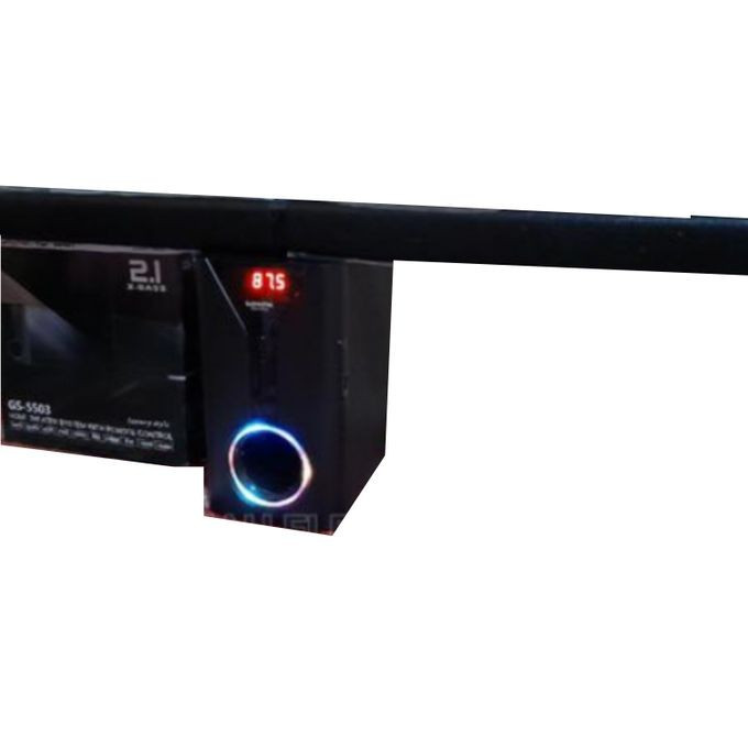 Globalstar Soundbar Home Sound Bar Speaker System 2.1 Channel Hifi