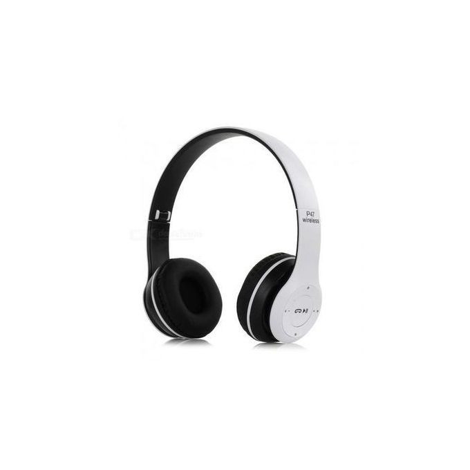 P47 Bluetooth Headphones Wireless Headphone P47 Headphones with FM Radio & Memory Card slot