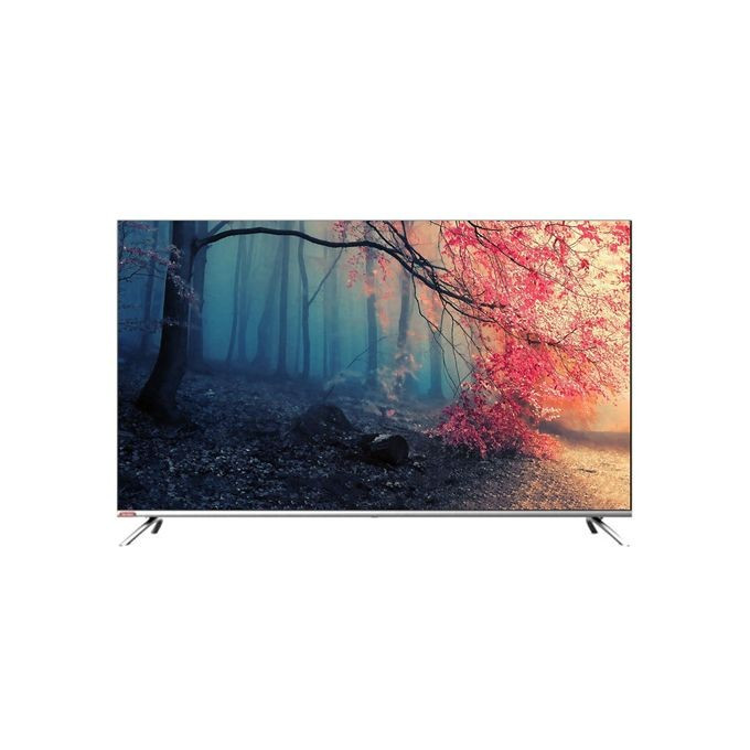 Changhong 65 Inch 4K UHD Android 9.0 Smart TTV - Silver Black