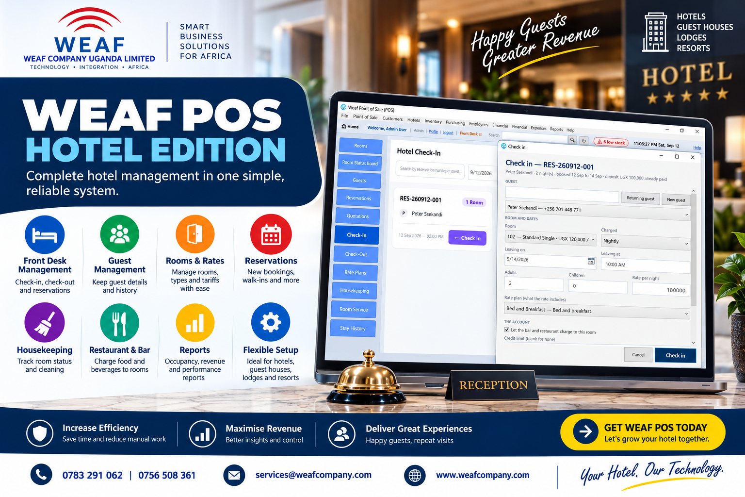 WEAF POS Hotel Edition