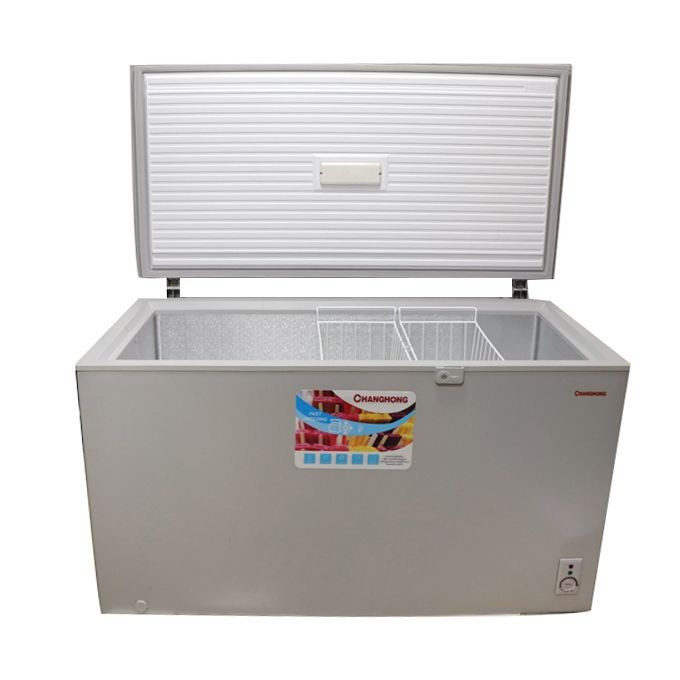 Changhong Chest Freezer 520L Deep Frrezer CF520  - Silver