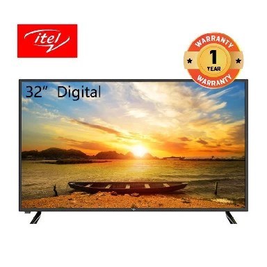 Itel 32 inch TV Digital LED TV With Inbuilt Decoder