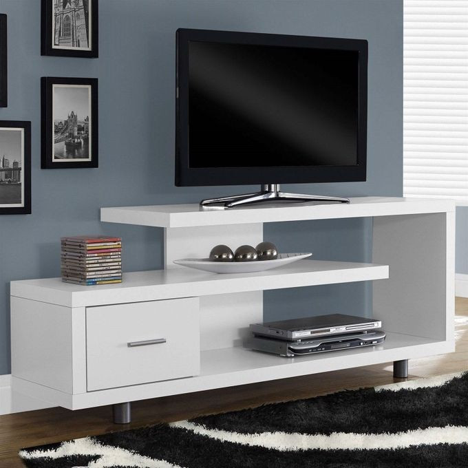 Wooden TV Stand Wooden Stands -White