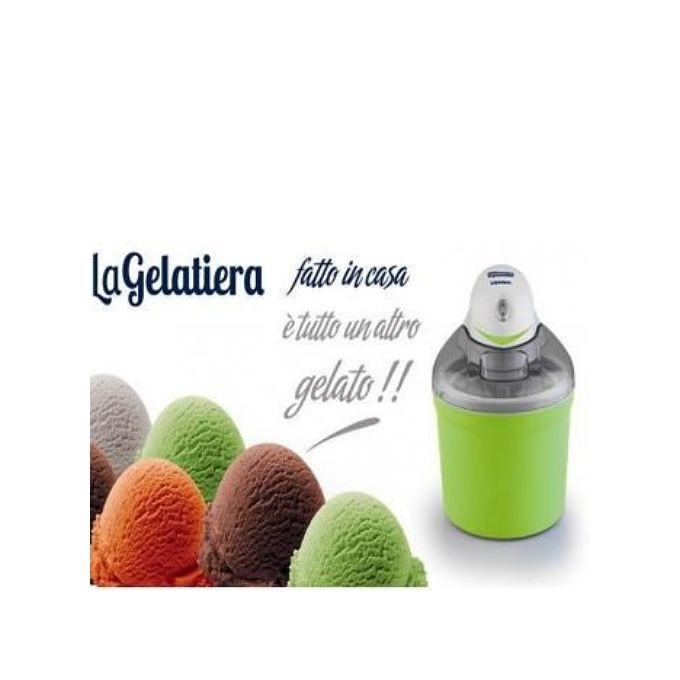 Ice Cream Maker Machine Termozeta La Gelatiera, Green.