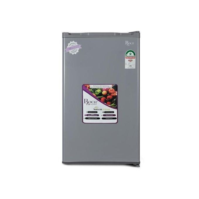 Roch 120L Single Door Refrigerator – Silver